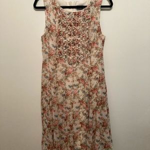 Floral A-Line Dress